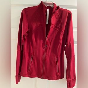 Lululemon Dark Red Define Jacket